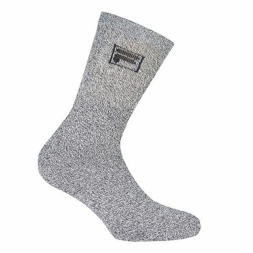 Rückansicht von FILA Socken Freizeitsocken Grau Melange