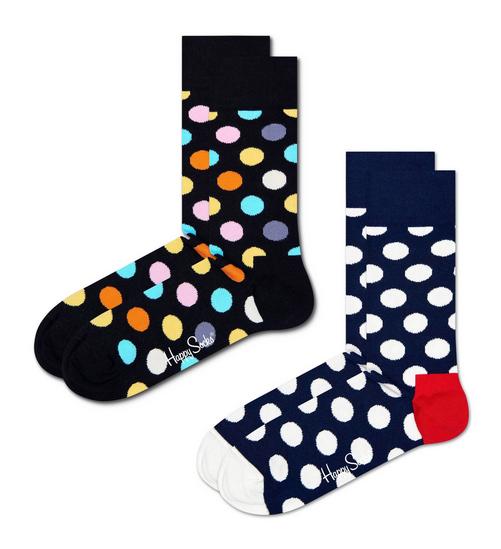 Rückansicht von Happy Socks Socken Freizeitsocken Big Dot 2
