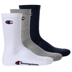 CHAMPION Socken Freizeitsocken Blau/Weiß/Grau