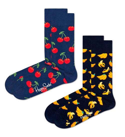 Rückansicht von Happy Socks Socken Freizeitsocken Cherry