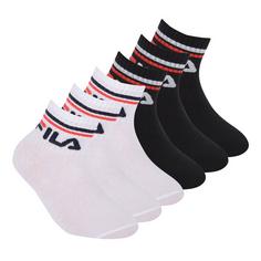 FILA Socken Freizeitsocken Schwarz/Weiß