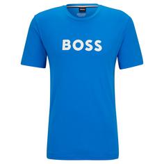 Boss T-Shirt T-Shirt Herren Blau/Weiß