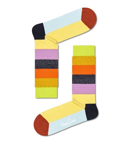 Rückansicht von Happy Socks Socken Freizeitsocken Throwback