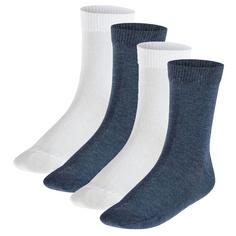 Falke Socken Freizeitsocken Weiß/Blau