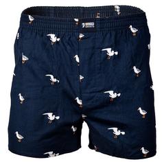 HAPPY SHORTS Web-Boxershorts Boxershorts Herren Möwe