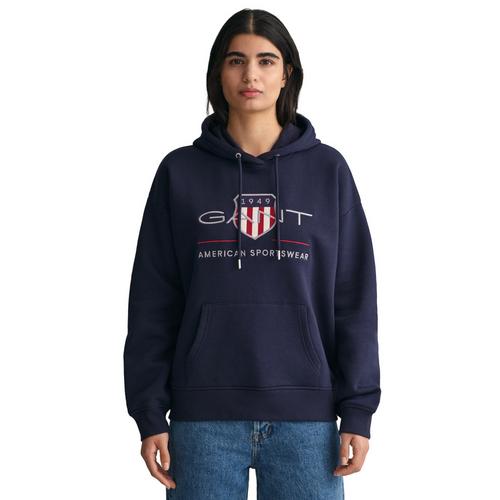 Rückansicht von GANT Sweatshirt Sweatshirt Damen Blau