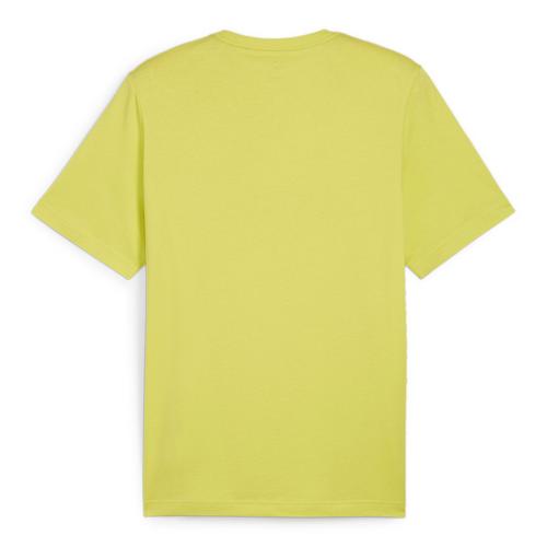 Rückansicht von PUMA T-Shirt T-Shirt Herren Grün (Lime Sheen)