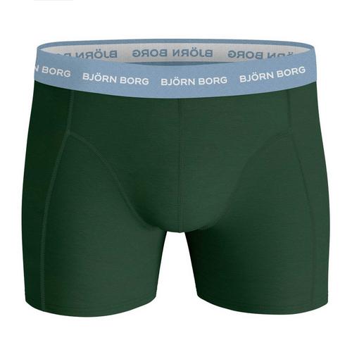 Rückansicht von Björn Borg Boxershort Hipster Herren Grün/Schwarz