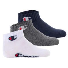 CHAMPION Socken Freizeitsocken Blau/Weiß/Grau