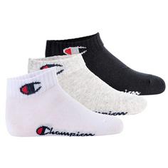 CHAMPION Socken Freizeitsocken Schwarz/Grau/Weiß