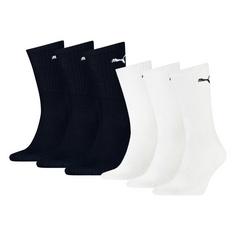 PUMA Socken Freizeitsocken Blau/Weiß