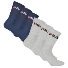 FILA Socken Freizeitsocken Blau/Grau