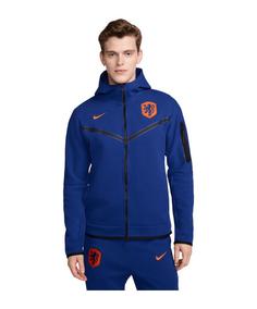 Nike Niederlande Tech Fleece Hoody EM 2024 Sweatshirt blau