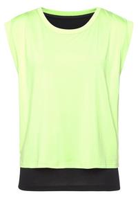 LASCANA Active 2-in-1-Shirt 2-in-1 Shirt Damen - matcha