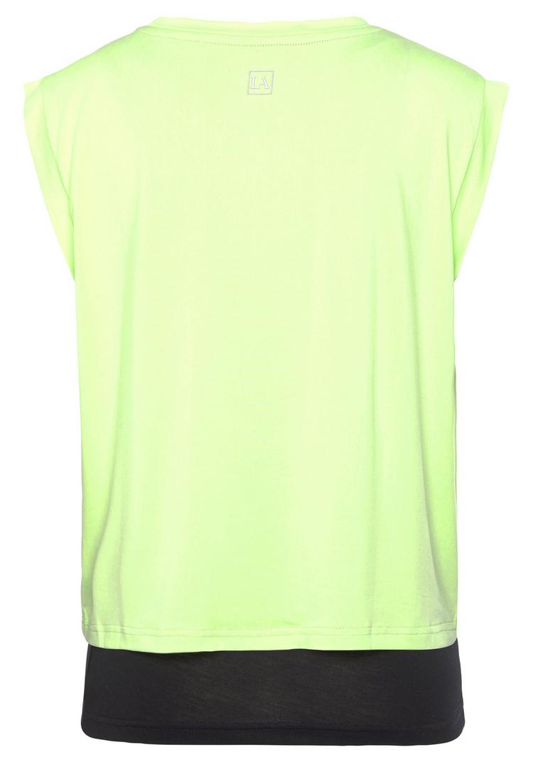 LASCANA Active LASCANA Active 2-in-1-Shirt 2-in-1 Shirt Damen - matcha - 0 | SportScheck