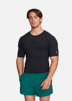Rückansicht von Gold's Gym ROB T-Shirt Herren schwarz