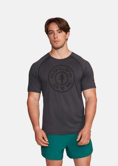 Rückansicht von Gold's Gym KURT T-Shirt Herren schwarz