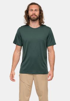 Rückansicht von Bergans of Norway Whenever T-Shirt Herren Duke Green