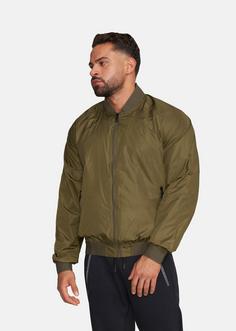 Rückansicht von Gold's Gym DAVE Windbreaker Herren dark olive