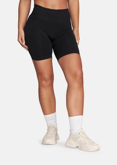 Rückansicht von Gold’s Gym  MICHELLE Funktionsshorts Damen schwarz