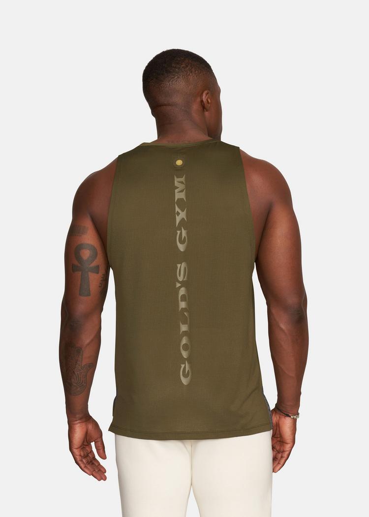 Gold's Gym Gold's Gym PIERCE Tanktop Herren - dark olive - 2 | SportScheck