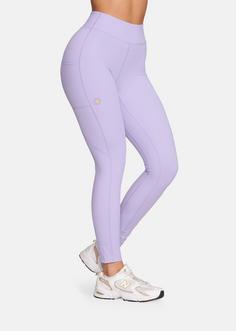 Rückansicht von Gold’s Gym  BROOKE Leggings Damen digital lavender