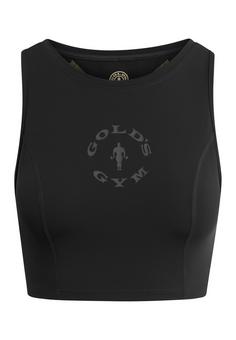 Gold's Gym LAURA Croptop Damen schwarz
