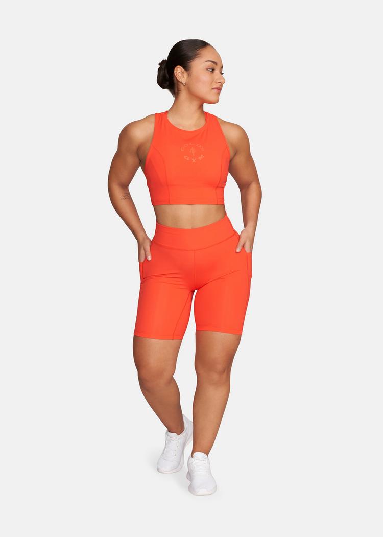 Gold's Gym Gold's Gym LAURA Croptop Damen - Grenadine - 1 | SportScheck