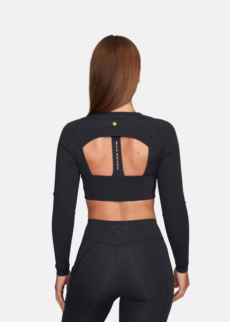 Gold's Gym Gold's Gym HELEN Croptop Damen - schwarz - 2 | SportScheck