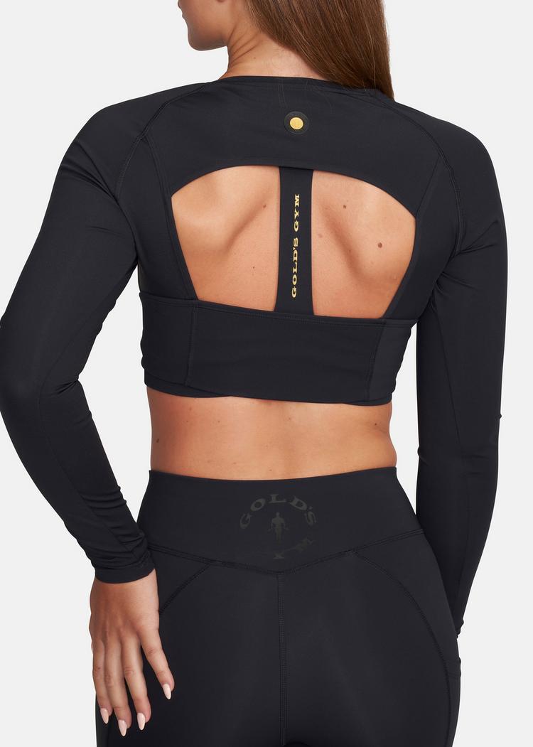 Gold's Gym Gold's Gym HELEN Croptop Damen - schwarz - 0 | SportScheck