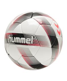 hummel Elite Fussball Fußball weissschwarzrot