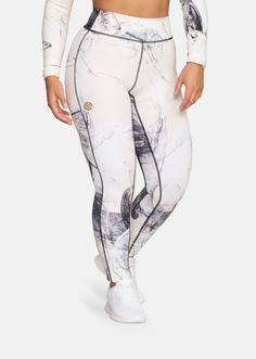 Rückansicht von Gold's Gym BROOKE Leggings Damen mandrall abstract