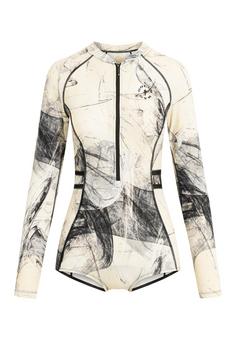 Gold's Gym FAYE Bodysuit Damen mandrall abstract