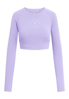 Gold's Gym HELEN Croptop Damen digital lavender