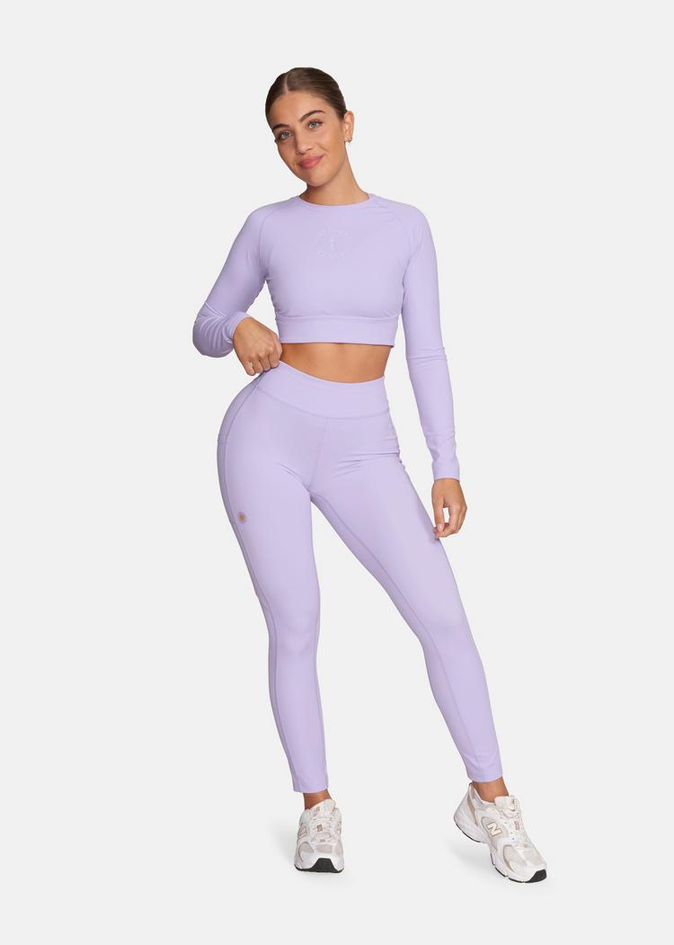 Gold's Gym Gold's Gym HELEN Croptop Damen - digital lavender - 1 | SportScheck