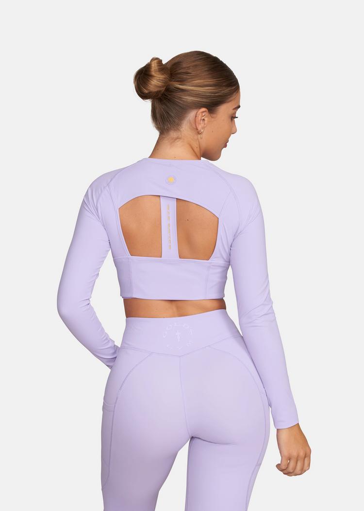 Gold's Gym Gold's Gym HELEN Croptop Damen - digital lavender - 2 | SportScheck