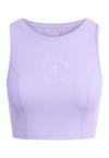 Gold's Gym LAURA Croptop Damen - digital lavender