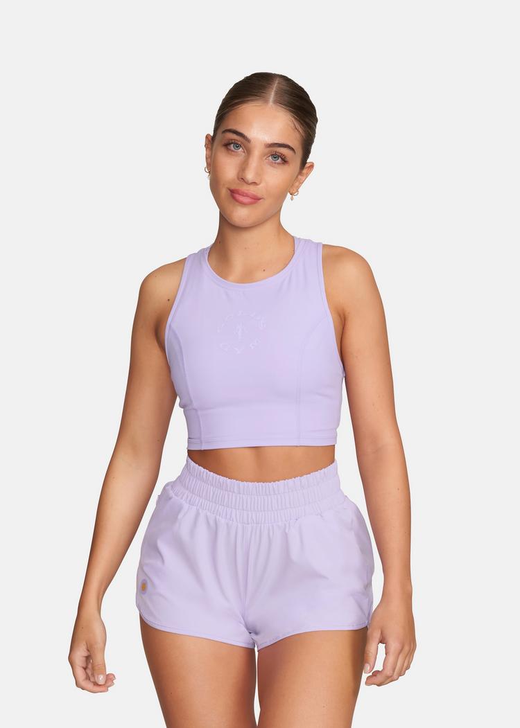 Gold's Gym Gold's Gym LAURA Croptop Damen - digital lavender - 0 | SportScheck