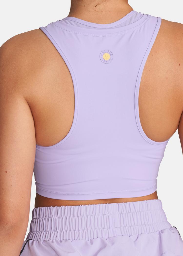 Gold's Gym Gold's Gym LAURA Croptop Damen - digital lavender - 0 | SportScheck