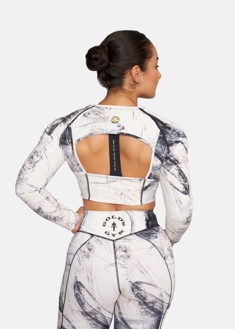 Gold's Gym Gold's Gym HELEN Croptop Damen - mandrall abstract - 2 | SportScheck