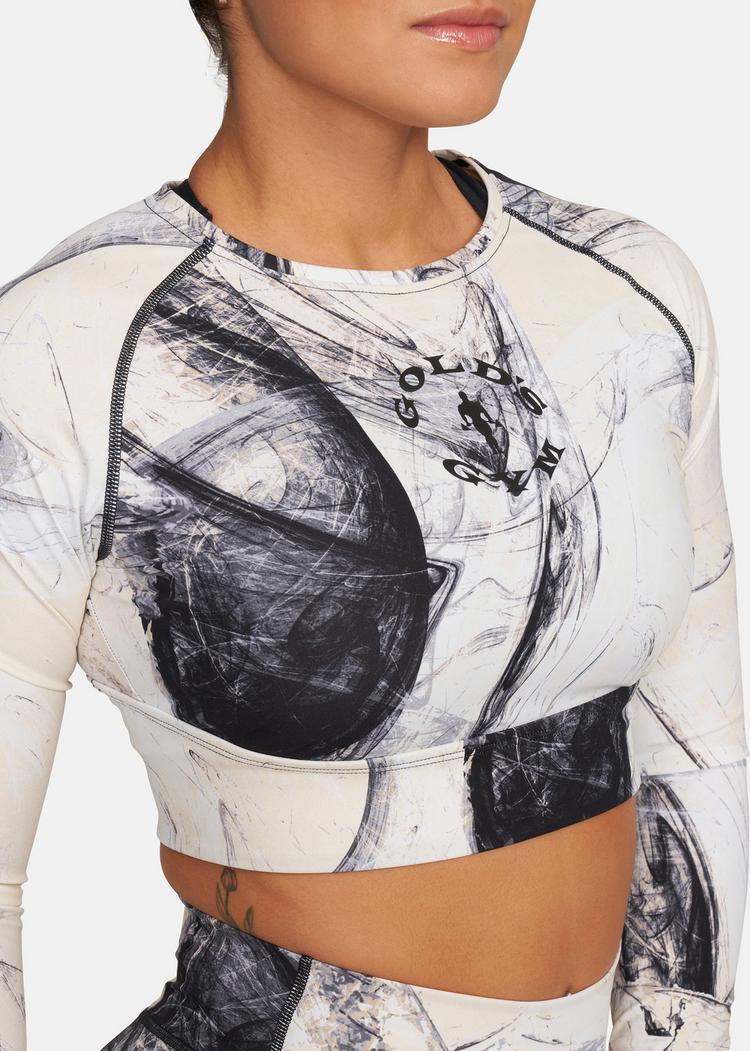 Gold's Gym Gold's Gym HELEN Croptop Damen - mandrall abstract - 1 | SportScheck