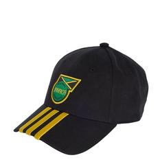 adidas Jamaika Away Baseball Kappe Cap Black / Hazy Yellow