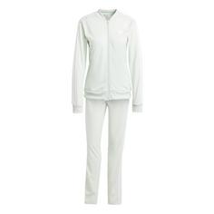 adidas Essentials 3-Streifen Trainingsanzug Trainingsanzug Damen Linen Green / White