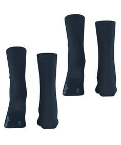 Rückansicht von Burlington Socken Freizeitsocken Damen marine (6120)