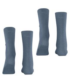 Rückansicht von Burlington Socken Freizeitsocken Damen light denim (6660)