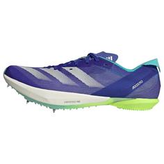 adidas Adizero Ambition Spike-Schuh Laufschuhe Herren Cobalt Blue / Zero Metalic / Lucid Lemon