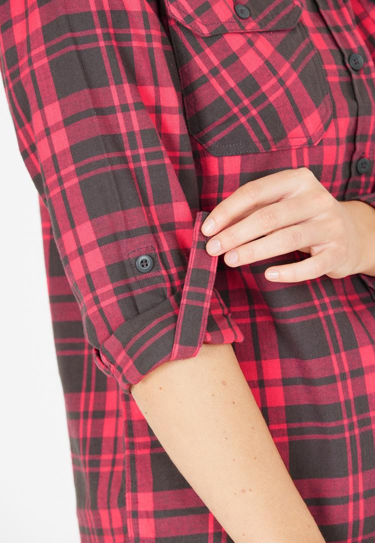 Whistler Whistler Taurus Langarmhemd Damen - 4309 Geranium - 1 | SportScheck