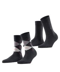 Burlington Socken Freizeitsocken Damen anthra.mel (3081)