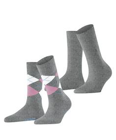 Burlington Socken Freizeitsocken Damen light grey (3401)