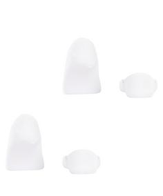 Rückansicht von Burlington Freizeitsocken Damen white (2000)